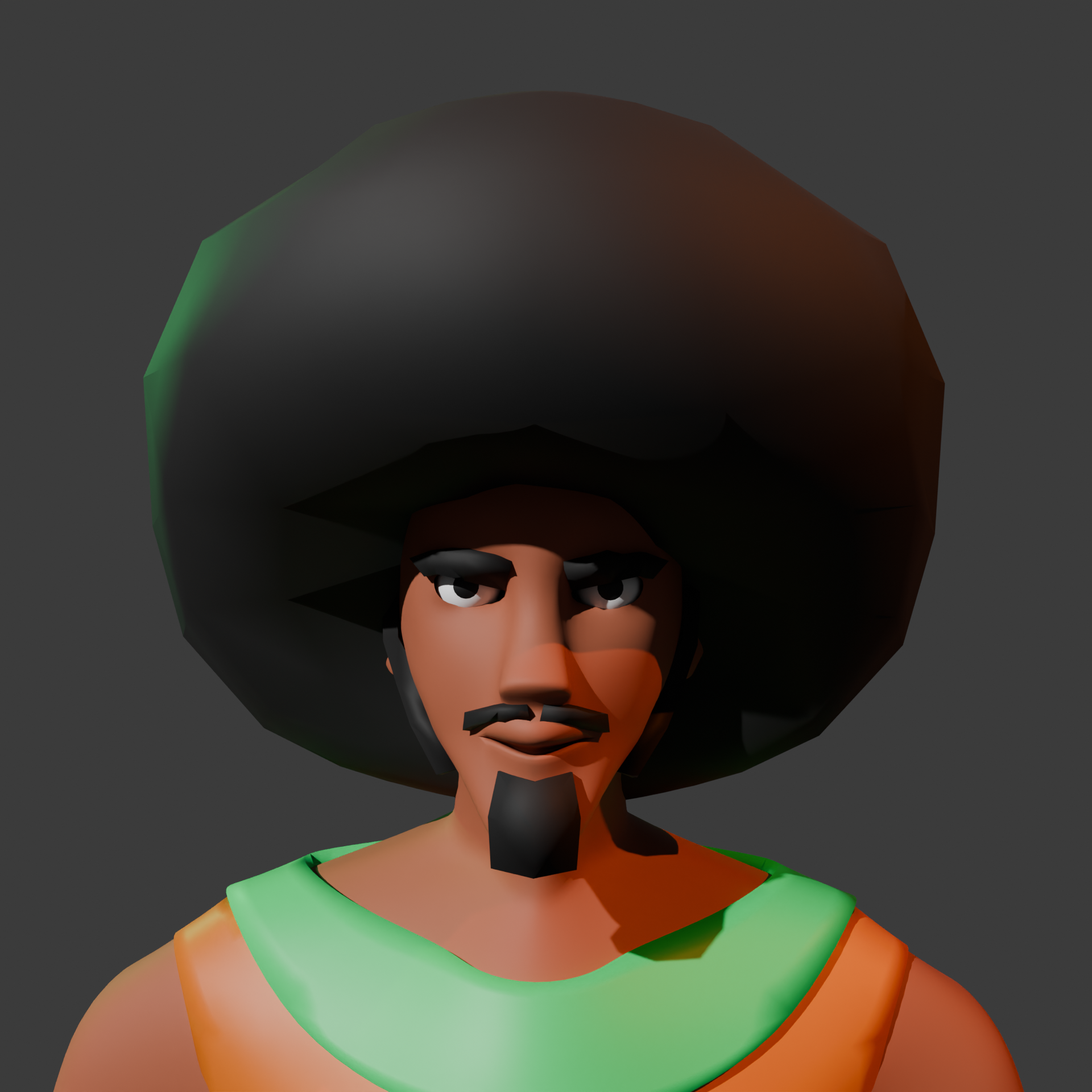 Loan Swordsman Main Character Close Up